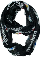 Pittsburgh Steelers Sheer Infinity Womens Scarf