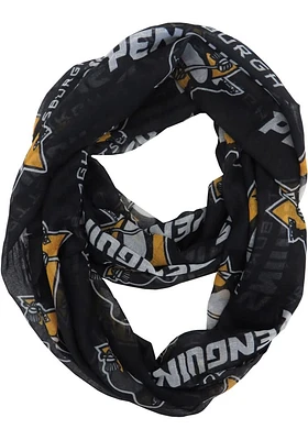 Pittsburgh Penguins Sheer Infinity Womens Scarf