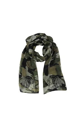 Chicago Blackhawks Camo Womens Scarf