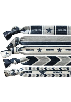 Dallas Cowboys Knotted Kids Hair Ribbons