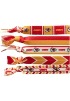 Kansas City Chiefs Knotted Kids Hair Ribbons