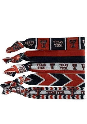 Texas Tech Red Raiders Knotted Kids Hair Ribbons