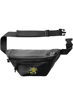 Wichita State Shockers Black 3Zip Hip Pack Tote