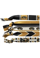 Missouri Tigers Knotted Hair Tie Womens Hair Scrunchie