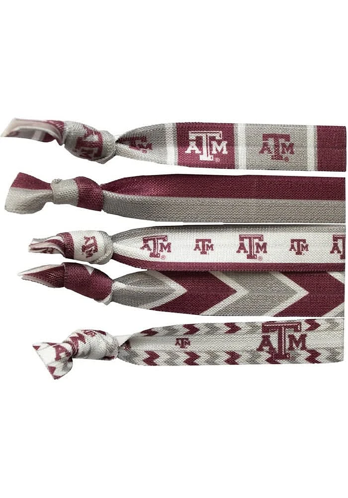 Texas A&M Aggies Knotted Hair Tie Womens Hair Scrunchie