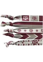 Texas A&M Aggies Knotted Hair Tie Womens Hair Scrunchie