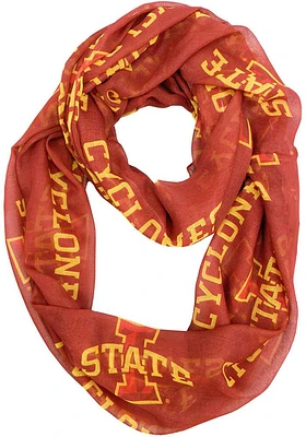 Iowa State Cyclones Sheer Infinity Womens Scarf