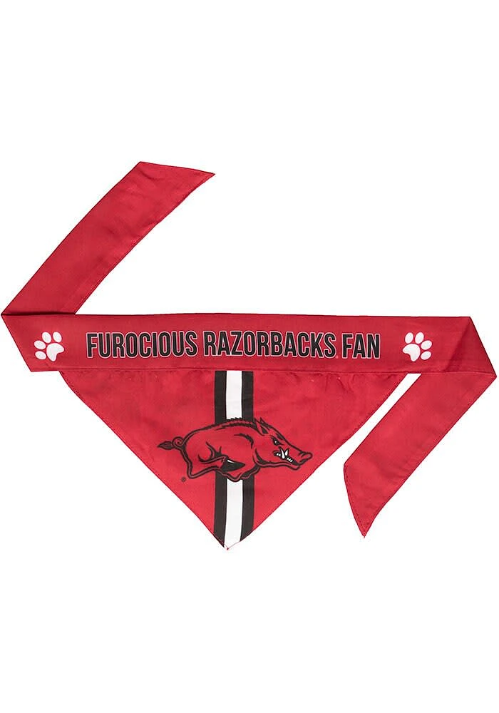 Arkansas Razorbacks Reversible Pet Bandana