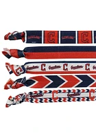 Cleveland Guardians Knotted Kids Hair Ribbons