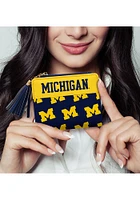 Michigan Wolverines Mini Organizer Womens Purse
