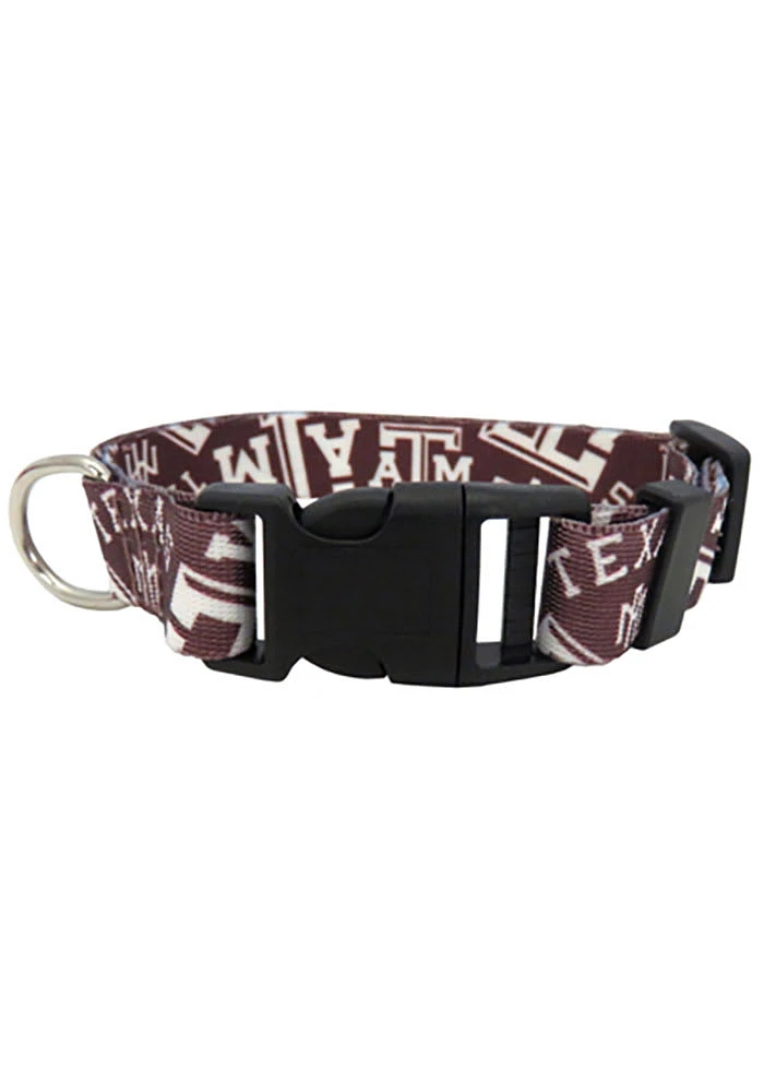 Texas A&M Aggies Repeat Logo Pet Collar