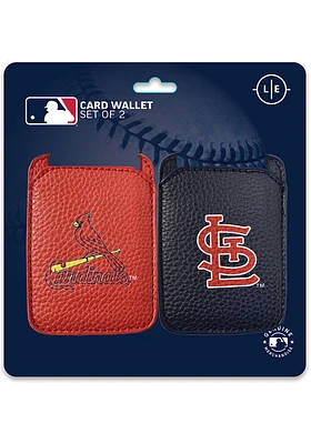 St Louis Cardinals 2 Pack Card Womens Wallets