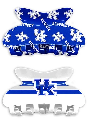 Kentucky Wildcats Claw Set of 2 Womens Hair Scrunchie