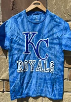 Kansas City Royals Blue Tie Dye Short Sleeve Fashion T Shirt
