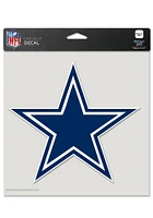 Dallas Cowboys 8x8 Die Cut Auto Decal - Navy Blue