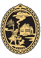 Wizard of Oz Oz tornado Ornament