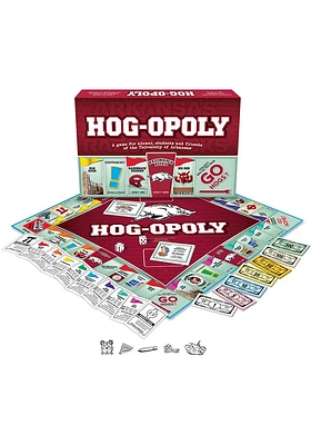 Arkansas Razorbacks Hog-Opoly Game