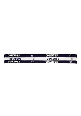 Dallas Cowboys 3 Pack Elastic Womens Headband