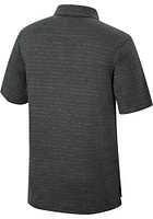 Oklahoma Sooners Mens Charcoal Links Short Sleeve Polo