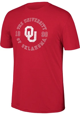 Oklahoma Sooners Crimson Heritage Short Sleeve Fashion T Shirt
