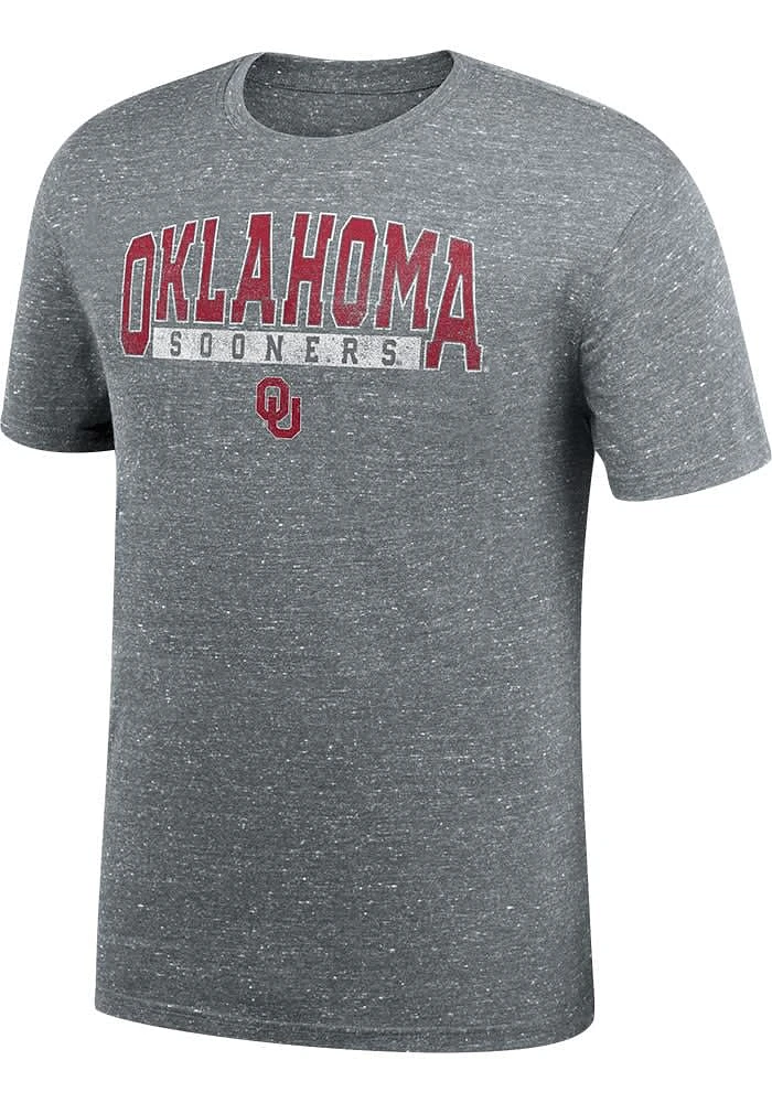 Oklahoma Sooners Graphite Prime Short Sleeve Fashion T Shirt