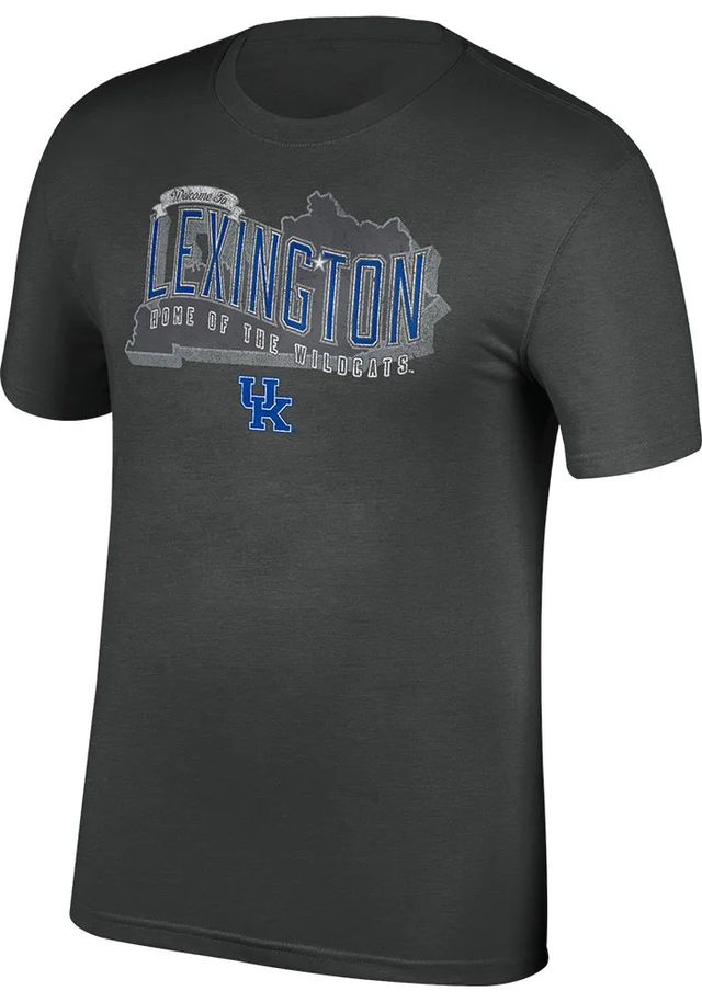 Kentucky Wildcats Charcoal Staple Short Sleeve T Shirt