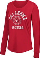 Oklahoma Sooners Womens Cardinal Favorite LS Tee