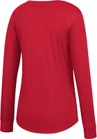 Oklahoma Sooners Womens Cardinal Favorite LS Tee