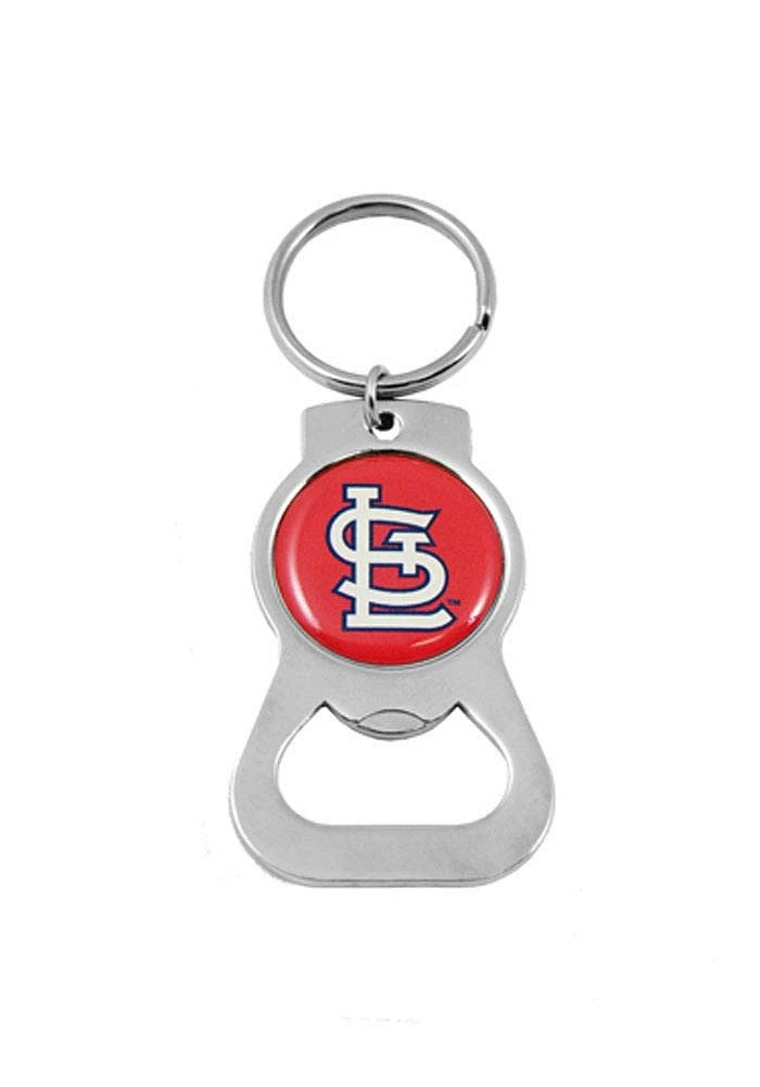 St Louis Cardinals Bottle Opener Keychain - Red