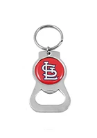 St Louis Cardinals Bottle Opener Keychain - Red