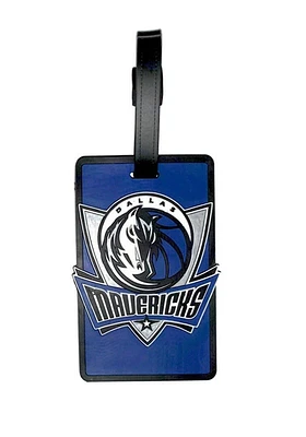 Dallas Mavericks Blue Rubber Luggage Tag