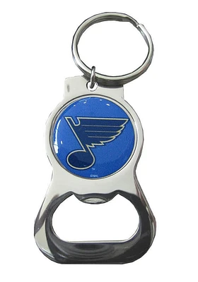St Louis Blues Bottle Opener Keychain - Blue