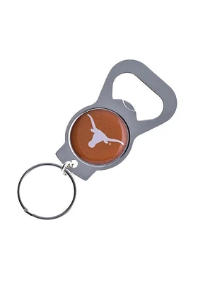 Texas Longhorns Bottle Opener Design Keychain - Burnt Orange