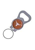 Texas Longhorns Bottle Opener Design Keychain - Burnt Orange