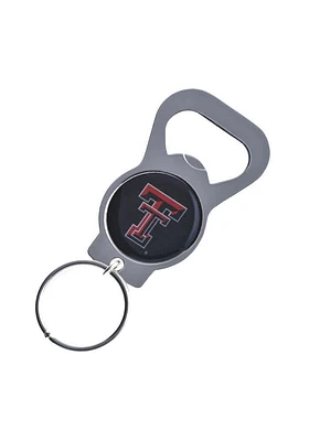Texas Tech Red Raiders Bottle Opener Keychain - Black