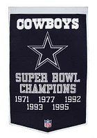 Dallas Cowboys 24x38 Dynasty Banner