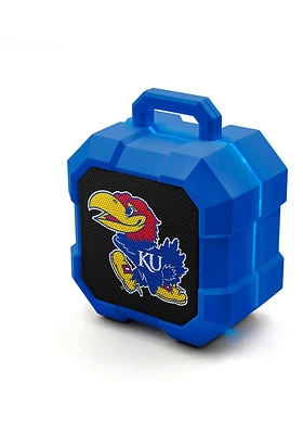 Kansas Jayhawks Blue LED Shockbox Speaker
