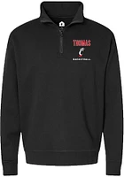 Day Thomas  Rally Cincinnati Bearcats Mens NIL Embroidered Long Sleeve Qtr Zip Pullover