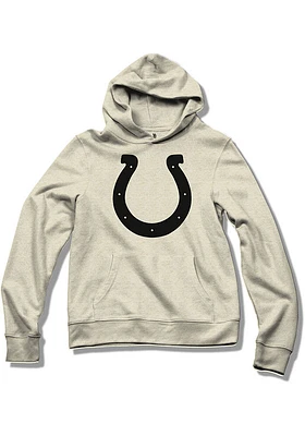 Junk Food Clothing Indianapolis Colts Mens Oatmeal PULLOVER Fashion Hood