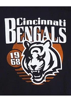 Junk Food Clothing Cincinnati Bengals Womens Black Sunset Short Sleeve T-Shirt