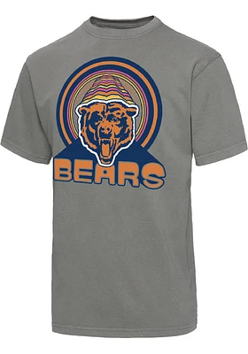 Junk Food Clothing Chicago Bears Grey INFINITE VIBES Short Sleeve T Shirt