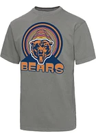Junk Food Clothing Chicago Bears Grey INFINITE VIBES Short Sleeve T Shirt