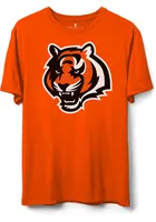 Junk Food Clothing Cincinnati Bengals Orange TEAM MASCOT Short Sleeve T Shirt