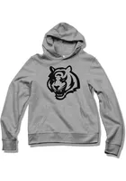 Junk Food Clothing Cincinnati Bengals Mens Grey PULLOVER Fashion Hood