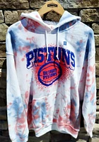Junk Food Clothing Detroit Pistons Mens Blue Tie Dye PO Fashion Hood