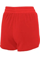 Junk Food Clothing Chicago Bulls Womens Red Mix Shorts