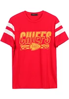 Junk Food Clothing Kansas City Chiefs GRIDIRON Short Sleeve Fashion T Shirt