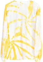 Junk Food Clothing Pittsburgh Steelers White TIE DYE Long Sleeve Fashion T Shirt