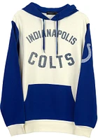 Junk Food Clothing Indianapolis Colts Mens White GOAL LINE Fashion Hood