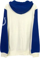 Junk Food Clothing Indianapolis Colts Mens White GOAL LINE Fashion Hood